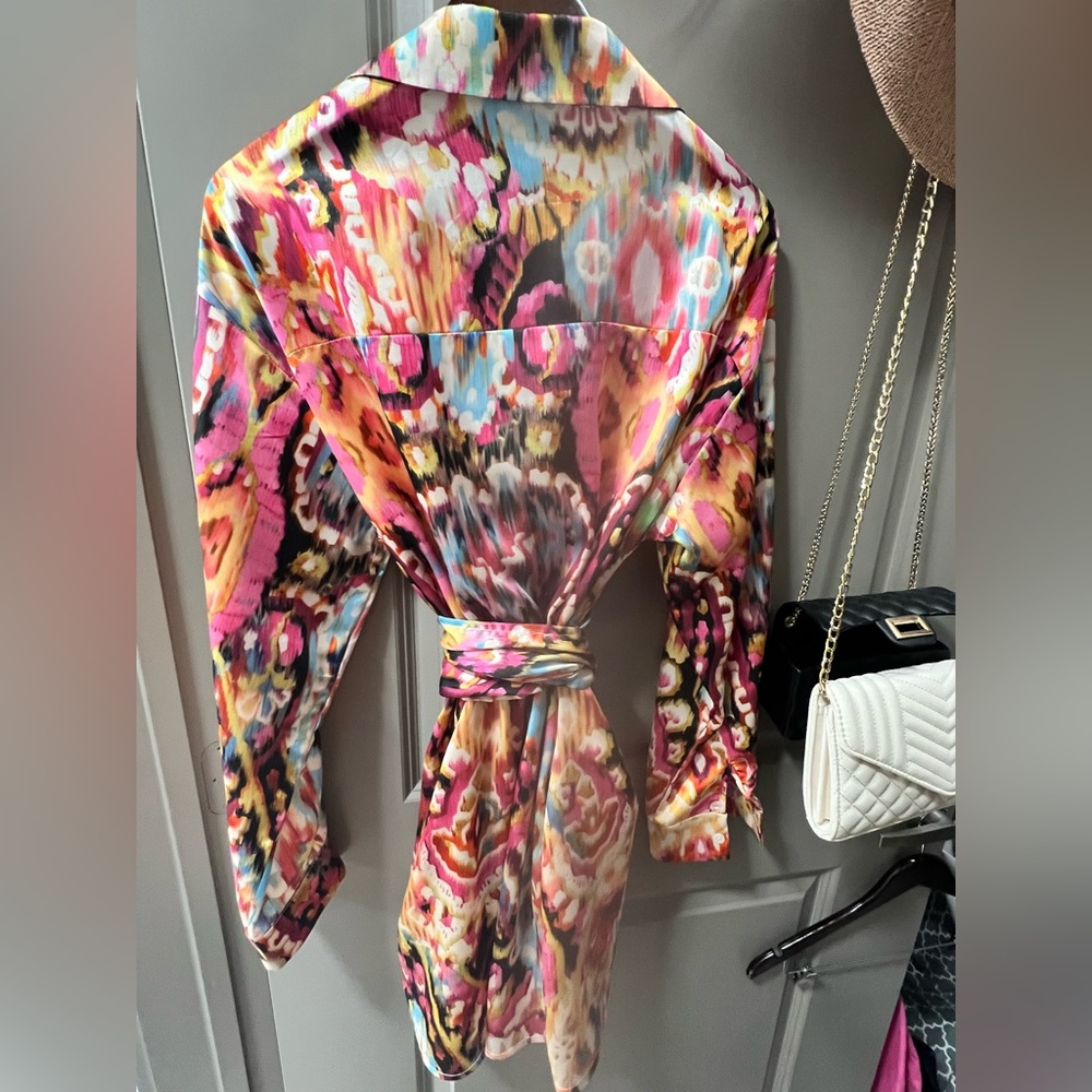 Super sexy vibrant dress sz L